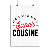 Affiche une super cousine