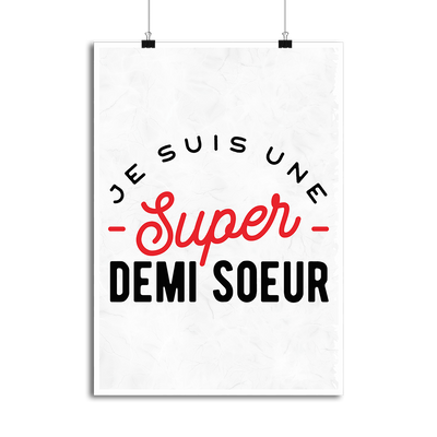 Affiche une super demi soeur