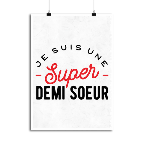 Affiche une super demi soeur