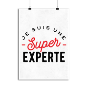Affiche une super experte