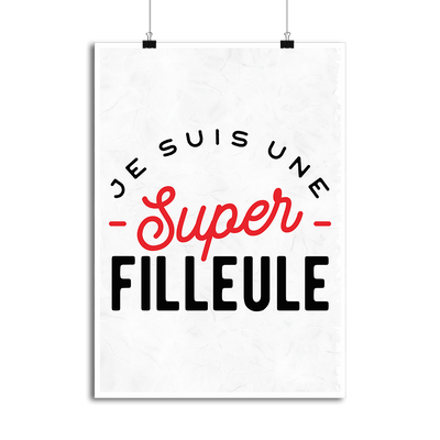 Affiche une super filleule