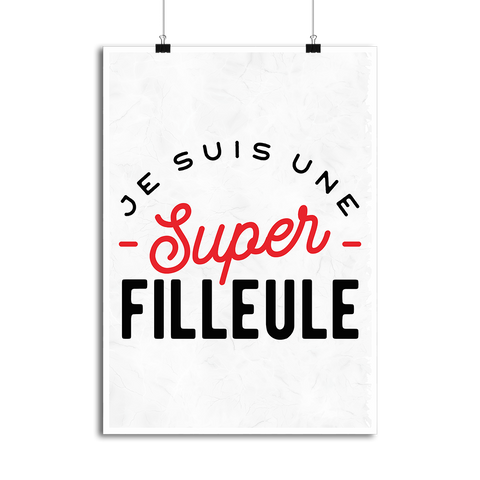 Affiche une super filleule