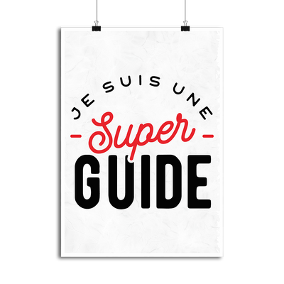 Affiche une super guide