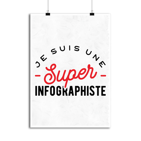 Affiche une super infographiste