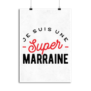 Affiche une super marraine