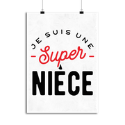 Affiche une super nièce