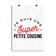 Affiche une super petite cousine