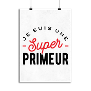 Affiche une super primeur