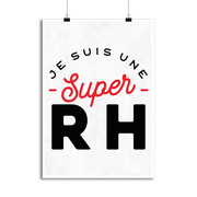 Affiche une super rh