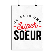 Affiche une super soeur