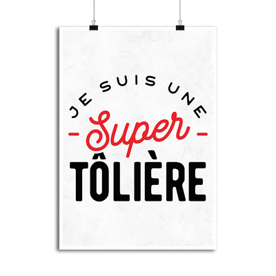 Affiche une super tôlière