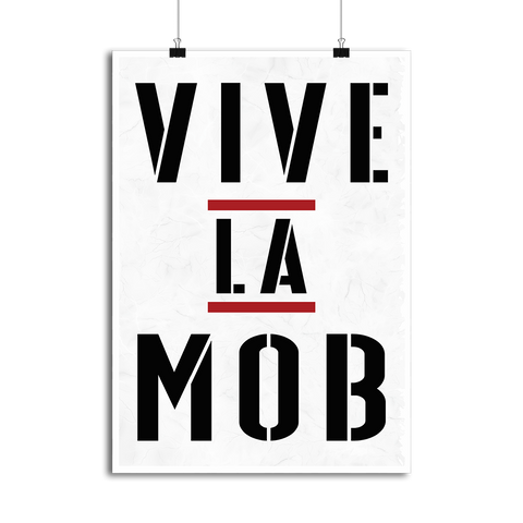 Affiche vive la mob