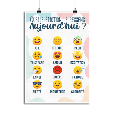 Affiche les émotions