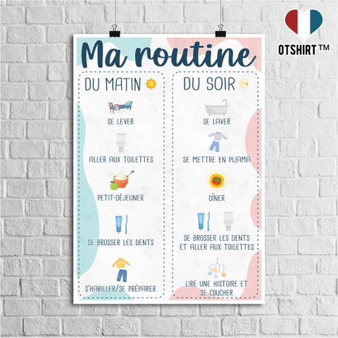 Affiche ma routine