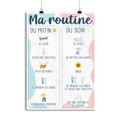 Affiche ma routine