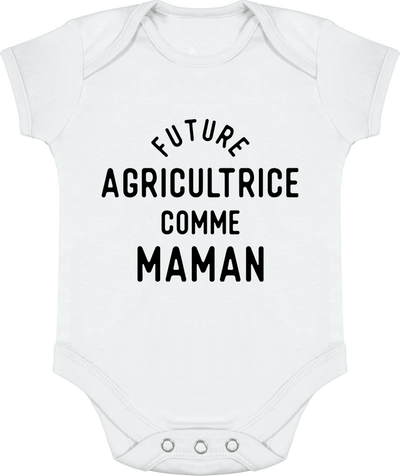 Body bébé Future agricultrice comme maman