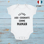 Body bébé Future aide-soignante comme maman