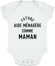 Body bébé Future aide ménagère comme maman