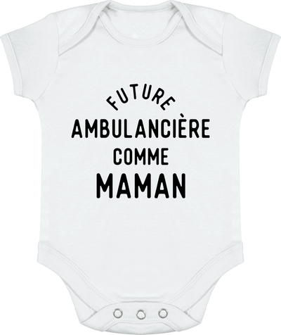 Body bébé Future ambulancière comme maman