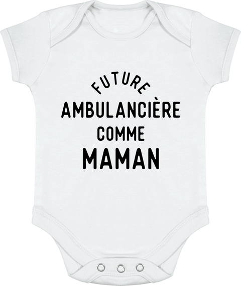 Body bébé Future ambulancière comme maman