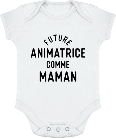 Body bébé Future animatrice comme maman
