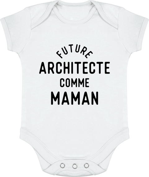 Body bébé Future architecte comme maman