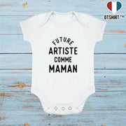 Body bébé Future artiste comme maman