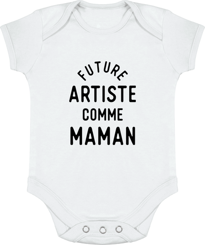 Body bébé Future artiste comme maman