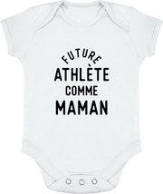 Body bébé Future athlète comme maman