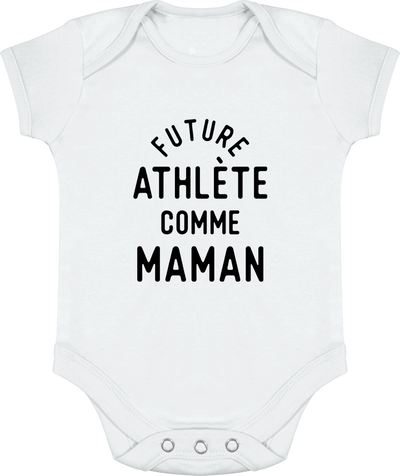 Body bébé Future athlète comme maman