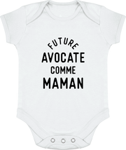 Body bébé Future avocate comme maman