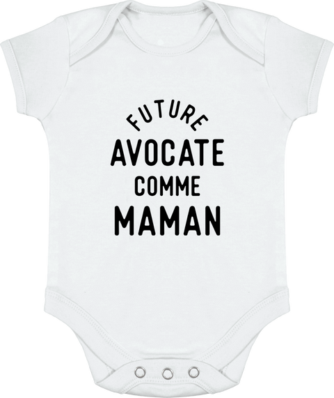 Body bébé Future avocate comme maman