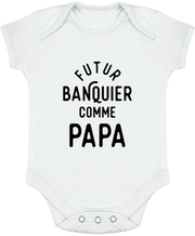 Body bébé Futur banquier comme papa