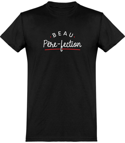  T shirt homme beau père-fection beau