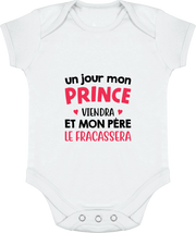 Body bébé Un jour mon prince viendra