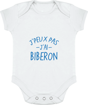 Body bébé J'peux pas j'ai biberon