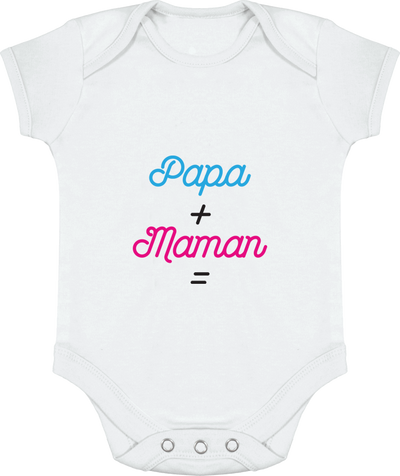 Body bébé Papa + maman