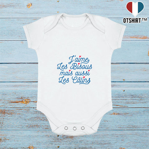 Body bébé J'aime les bisous
