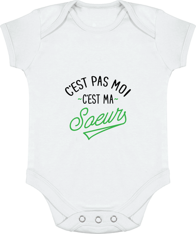 Body bébé C'est pas moi c'est ma sœur