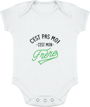 Body bébé C'est pas moi c'est mon frère