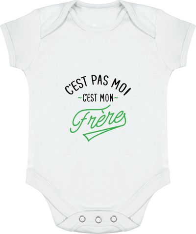 Body bébé C'est pas moi c'est mon frère