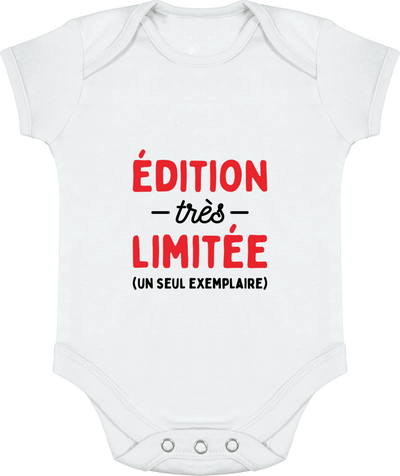 Body bébé édition très limitée