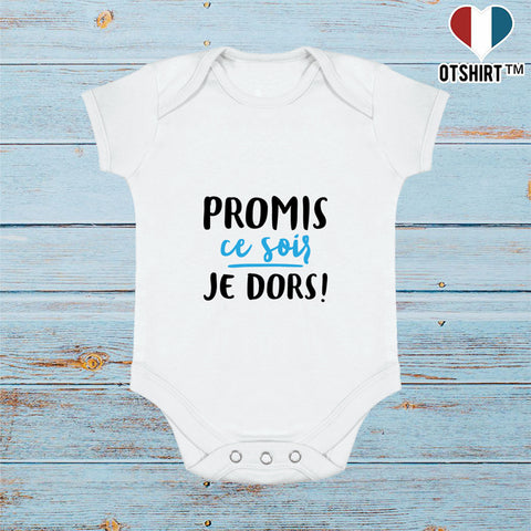 Body bébé Promis ce soir je dors