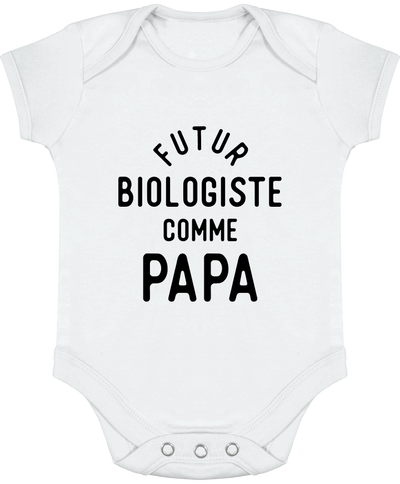 Body bébé Futur biologiste comme papa