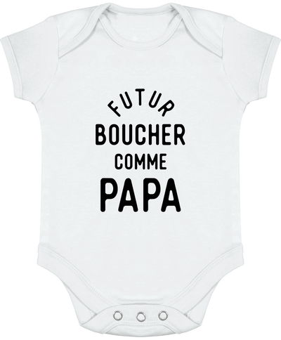 Body bébé Futur boucher comme papa