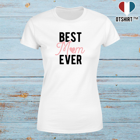 T shirt pas cher femme best mom ever