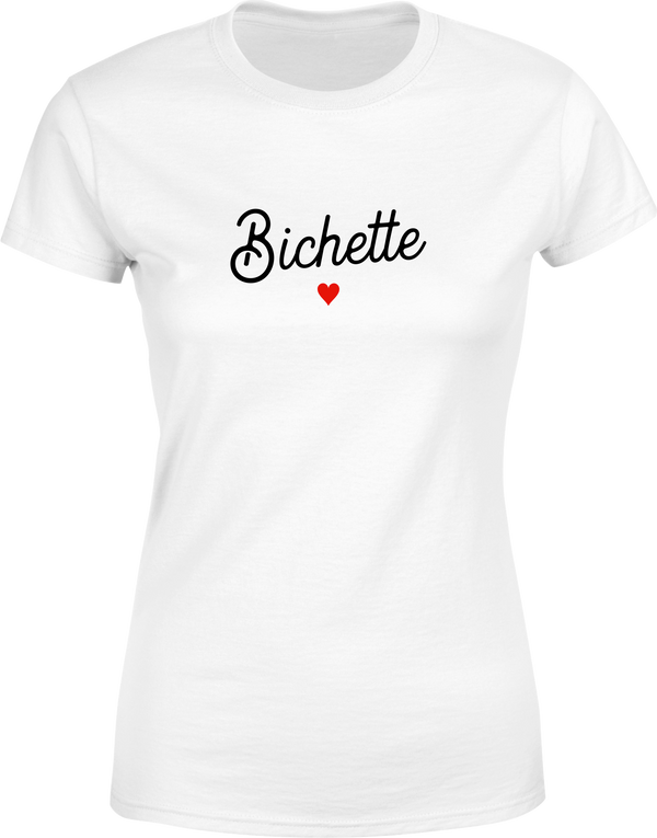 T shirt pas cher femme bichette