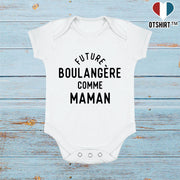 Body bébé Future boulangère comme maman