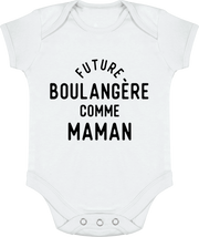 Body bébé Future boulangère comme maman