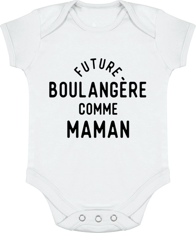 Body bébé Future boulangère comme maman